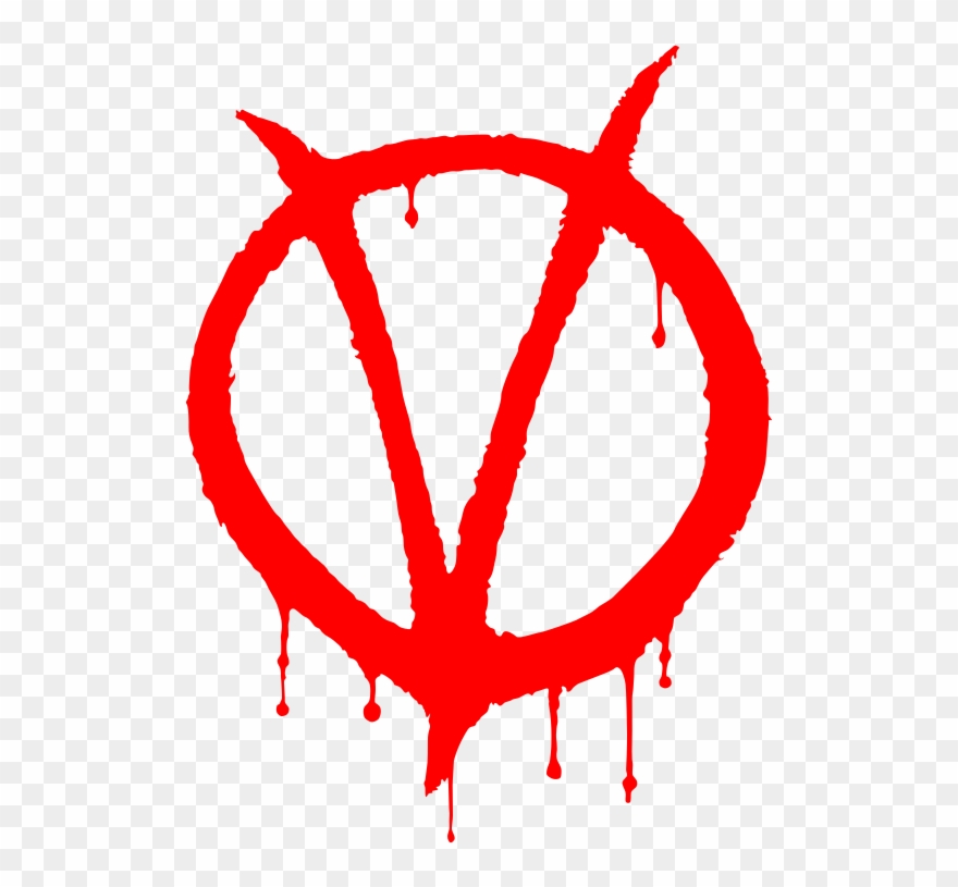 V For Vendetta Graffiti Svg Wikimedia Commons - V De Vendetta Logo Clipart