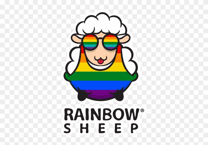 Products - Rainbow Sheep Clipart
