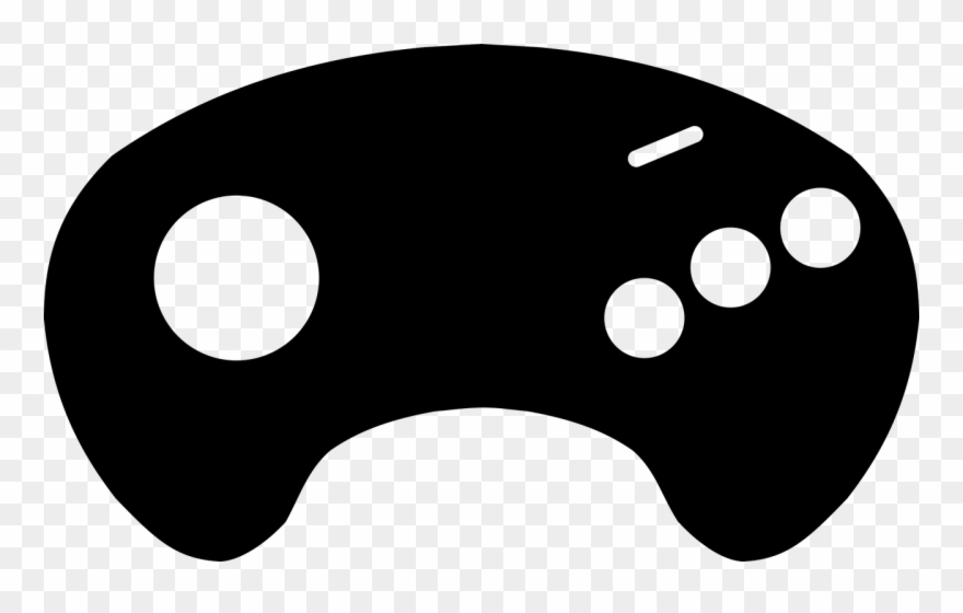 Joystick Megadrive Sega - Joystick Mega Drive Vetor Clipart