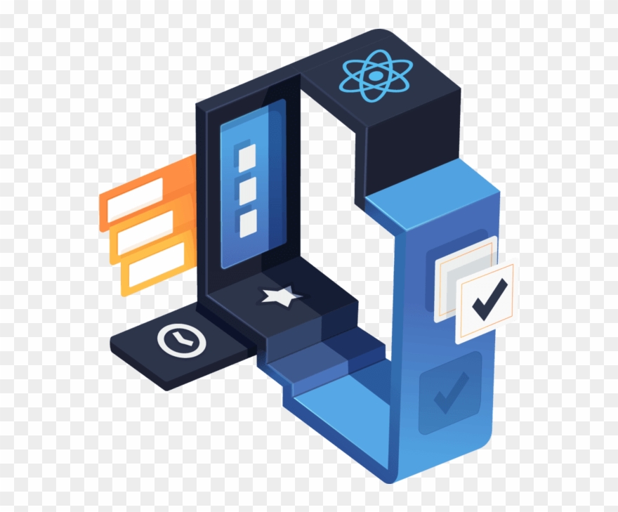 Add A Remove Item Button To Each Row With React Native - Illustration Clipart