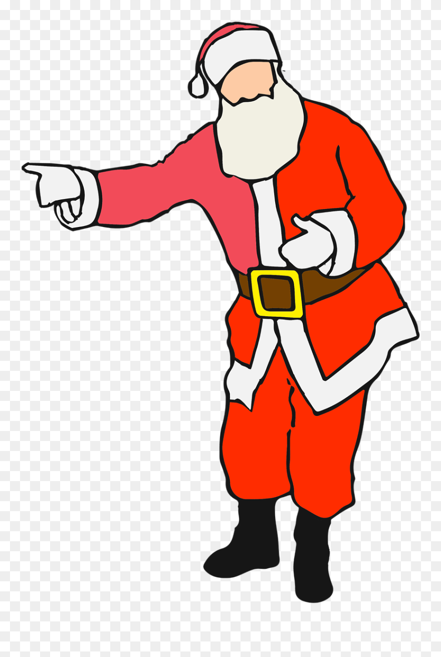 Cartoon Picture Of Santa Claus 25, Buy Clip Art - Png Download