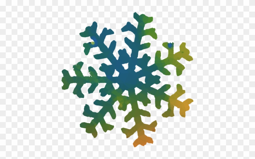 Pink Snowflakes Clipart Snowflake Art Christmas Day - Echo Park Paper Company Sweet Snowflakes Die Set - Png Download