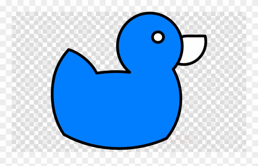 Blue Rubber Duck Cartoon Clipart Rubber Duck Clip Art - Caroline's Treasures Checkerboard Pink Black Labrador - Png Download