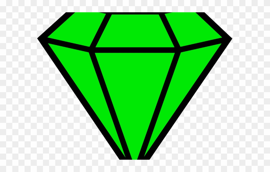 Emerald Cliparts - Clip Art Emerald - Png Download