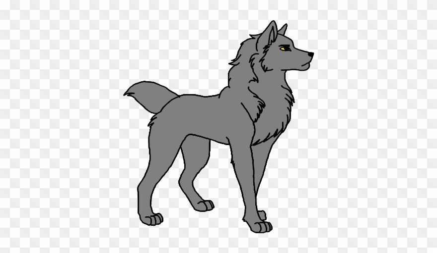 Clip Arts Related To - Cartoon Wolf Clip Art - Png Download