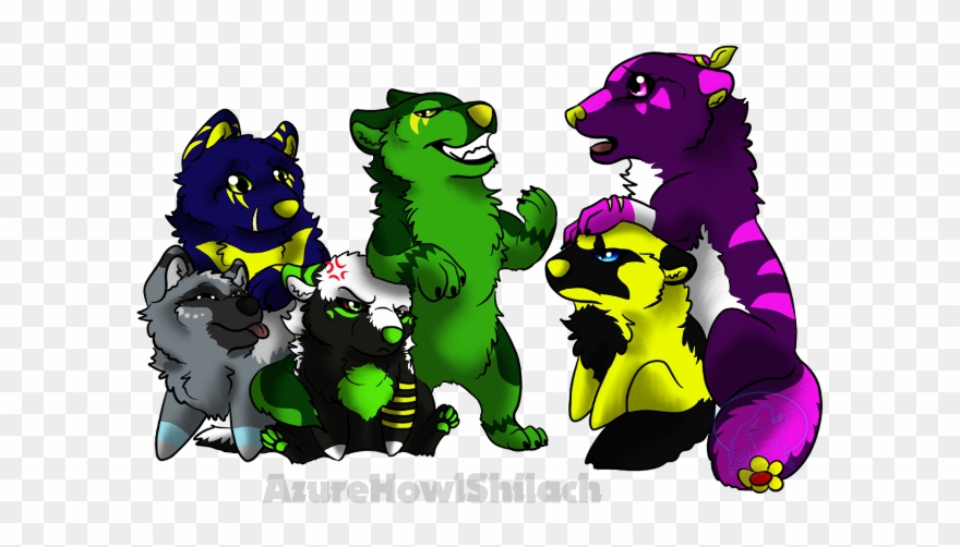 Azurehowl Ghost Pups Clipart