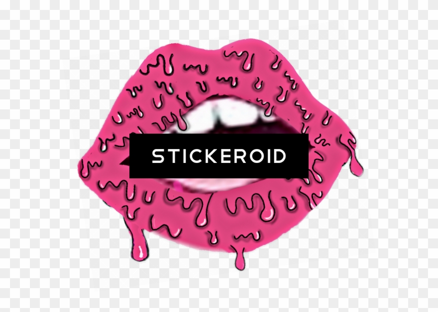 Lips Mouth - Lips Grime Art Clipart