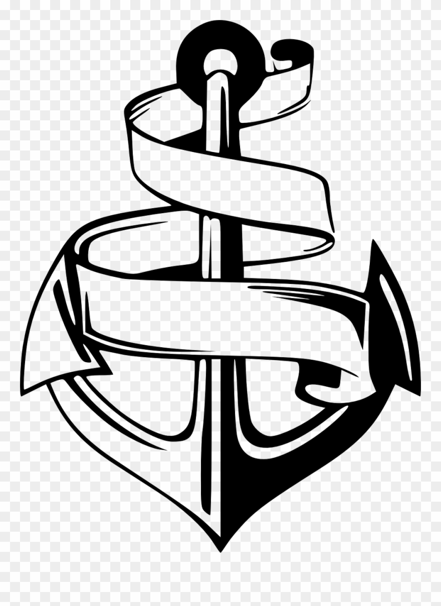 Anchor Nautical Symbol Emblem Png Image - Anchor Png Clipart