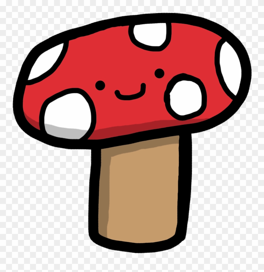 Fungus Drawing Cute - Cute Mushroom Transparent Clipart