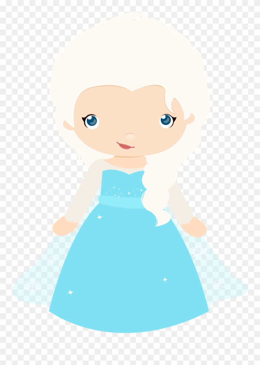 Clipart Library Frozen Babies Oh My - Elsa Frozen Cute Png Transparent Png
