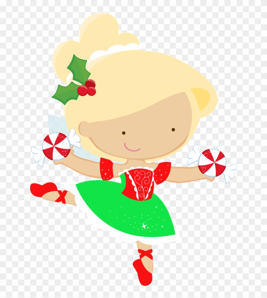 Christmas Templates, Christmas Clipart, Christmas Store, - Bailarina Navidad Dibujo - Png Download
