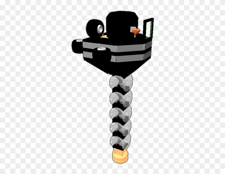 Elite Drone Duck, Believe It Or Not, Is Actually Stuck - Illustration Clipart