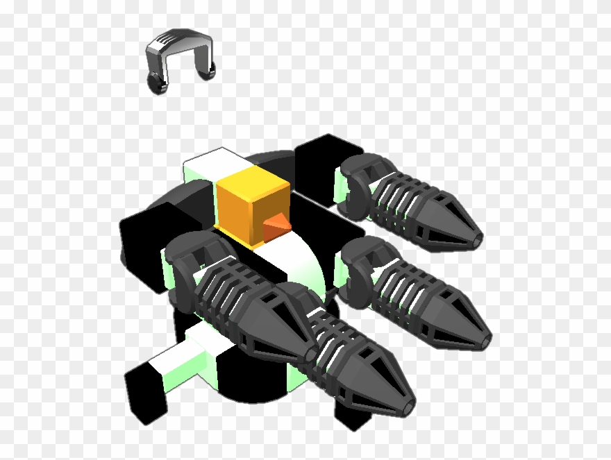 Elite Cyborg Duck Brought The Elite Turret Duck With - Robot Clipart