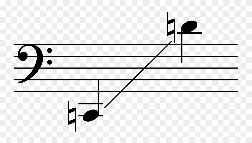 Subcontra Bass/ Contra Great Bass, Range Subcontrabassrecorder - E Flat On Staff Clipart