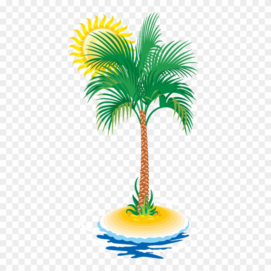 Tropical Trees - Tree Vector Clipart