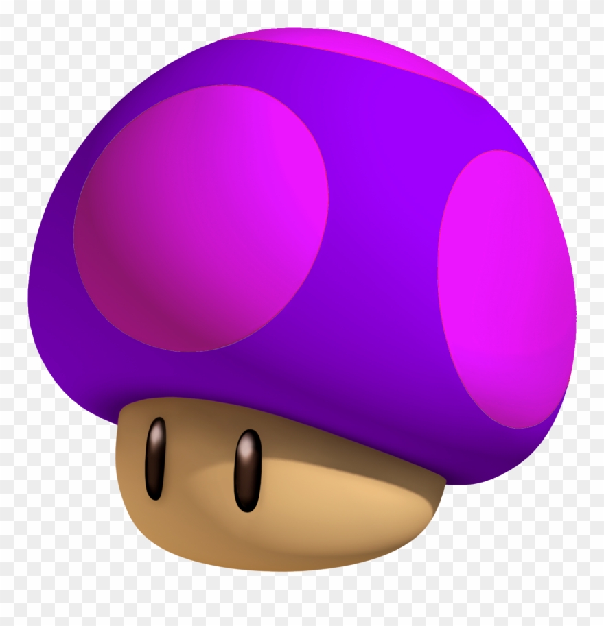 Nintendo Clipart Mario Mushroom - 1 Up Mushroom Png Transparent