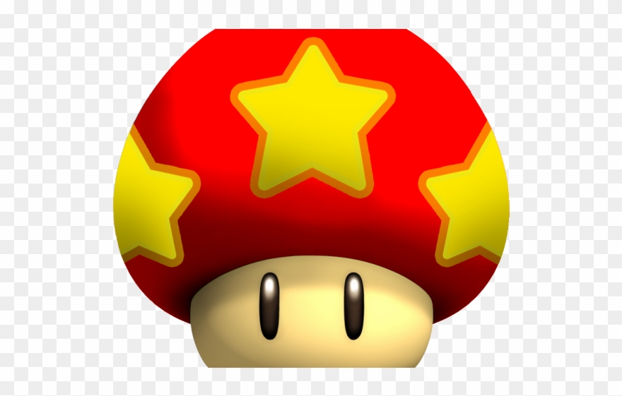 Nintendo Clipart Mario Mushroom - Super Mario Mushroom - Png Download