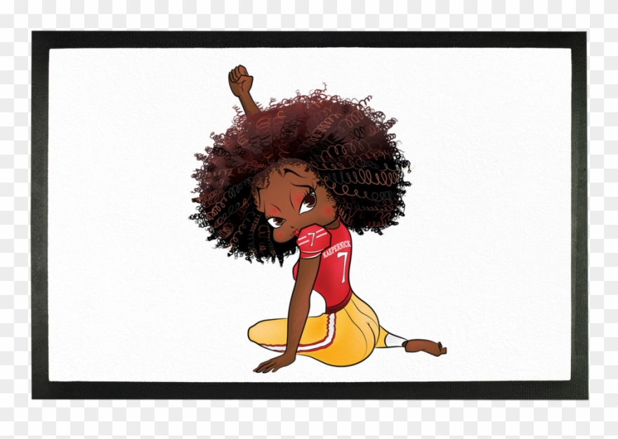 Big Fist Betty Doormat - T-shirt Clipart