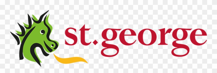 St George White - St George Bank Logo Clipart
