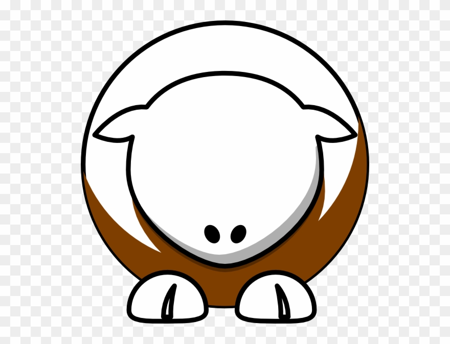 Yellow Sheep Clipart - Png Download