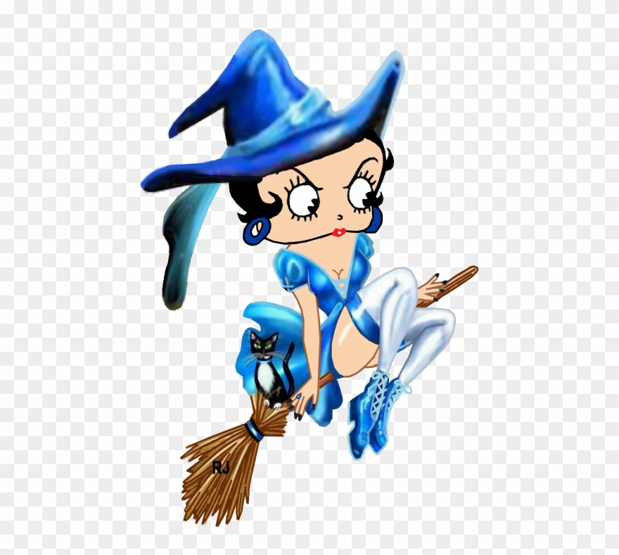 Happy🔮halloween Betty Boop, Happy Halloween, Bb, Witch, - Bruxinhas Lindas Clipart
