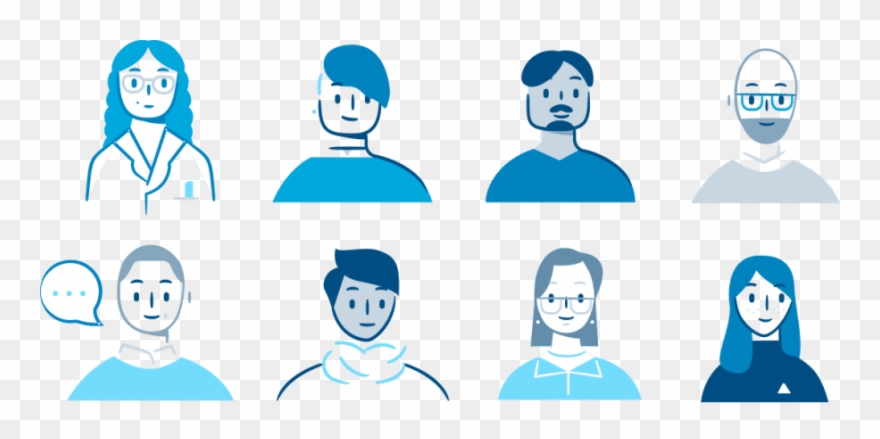 Illustration By Alice Lee For Wordpress Of A Diverse - Diversity Illustration Clipart