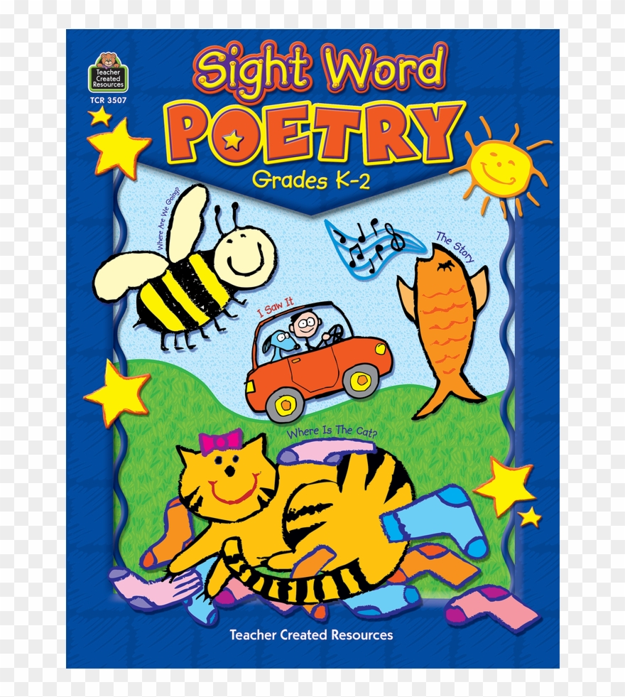 Tcr3507 Sight Word Poetry Image - Sight Word Poetry: Grades K-2 Clipart