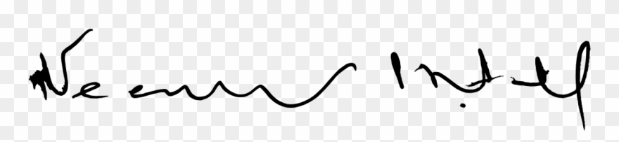 Neerav Signature Clipart