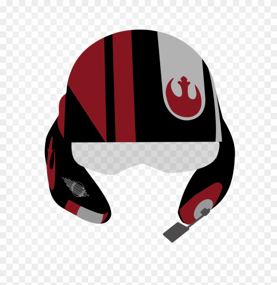Hd Clone Pilot Vector Drawing - Star Wars Rebel Helmet Png Clipart