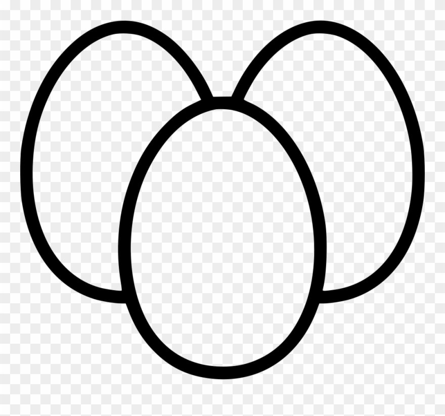 Chicken Eggs Comments - Eggs Png Black And White Clipart