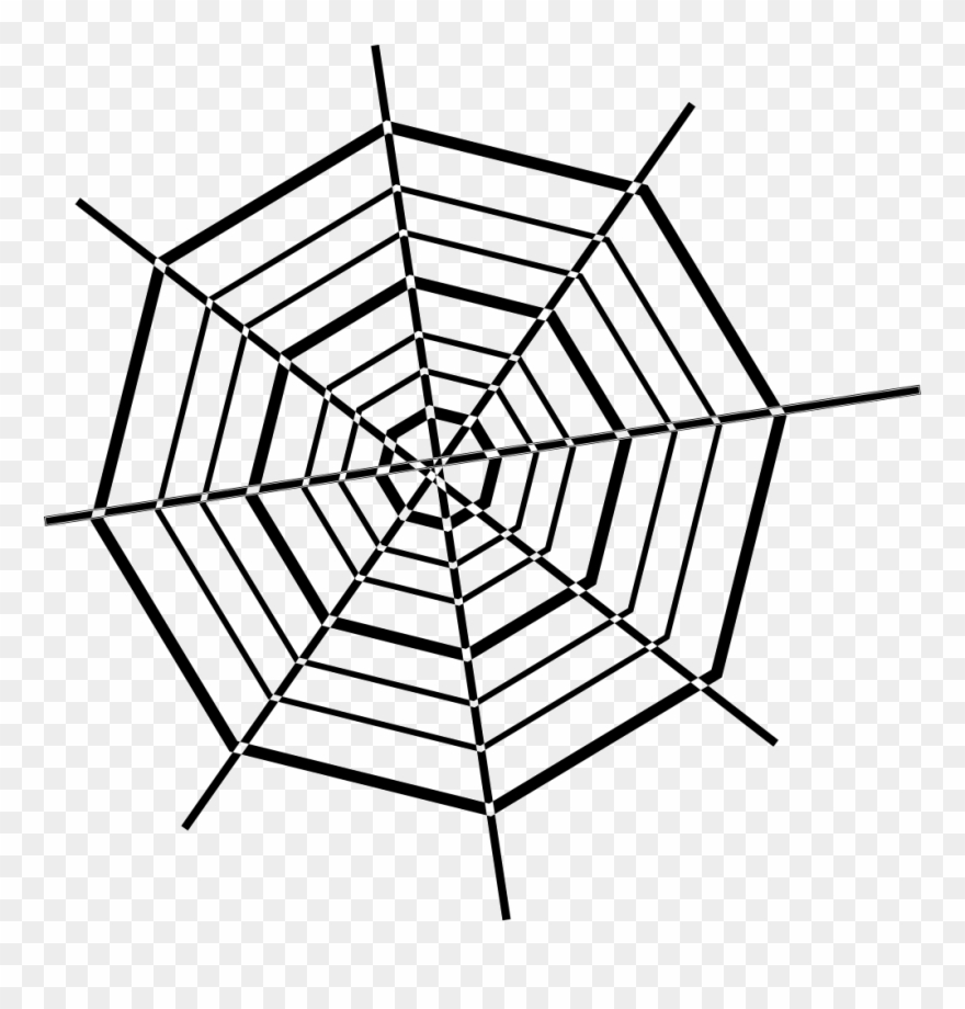 Haunted House Cobweb Svg Png Icon Free Download - Spider Web Tattoo Png Clipart