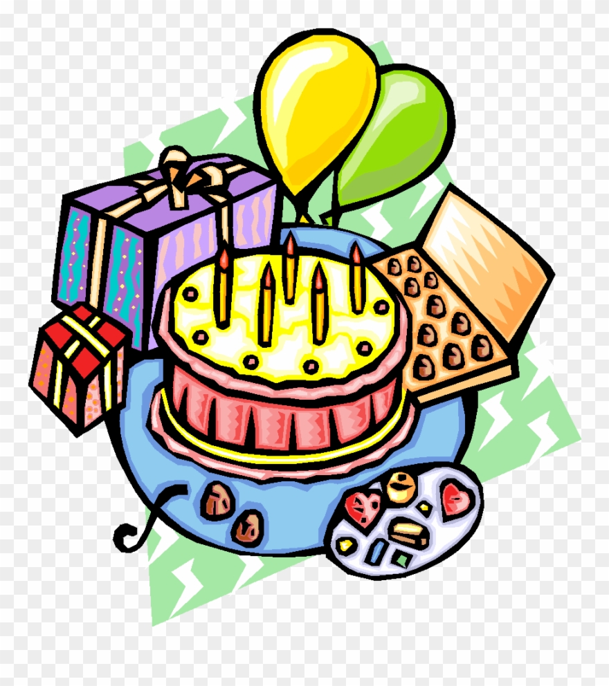 Curriculum Night On Emaze - Birthday Cake With Presents Clipart - Png Download