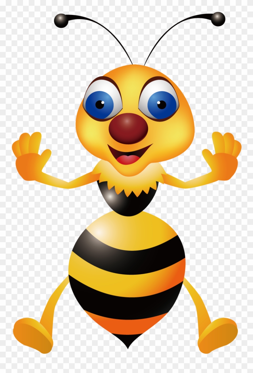 Bee Hornet Clip Art - Illustration - Png Download