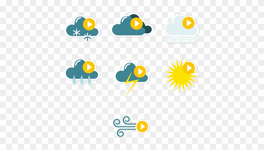 Experiencing The Elements In A Playful Way Clipart