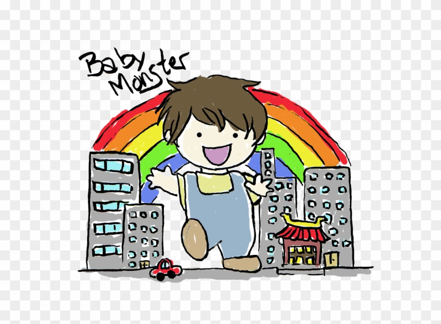 Baby Monster Translation - Translation Clipart