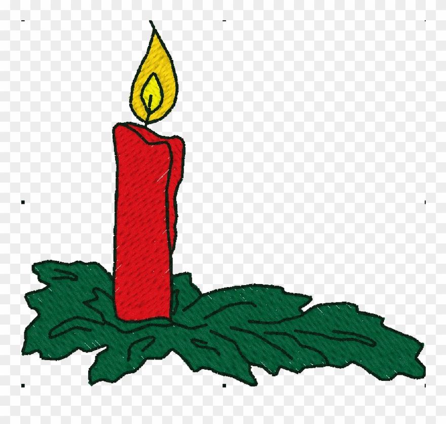 Clipart Video Weihnachten - Kerze Clipart - Png Download
