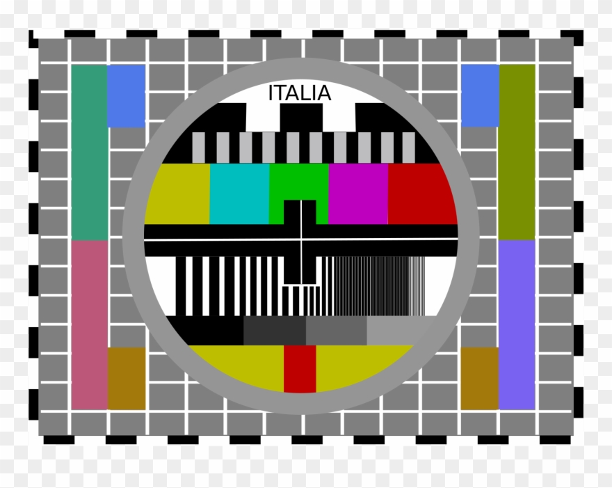 Test Card Clipart