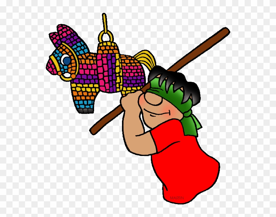 Christmas Clipart Pinata - Mexican Pinata Clip Art - Png Download