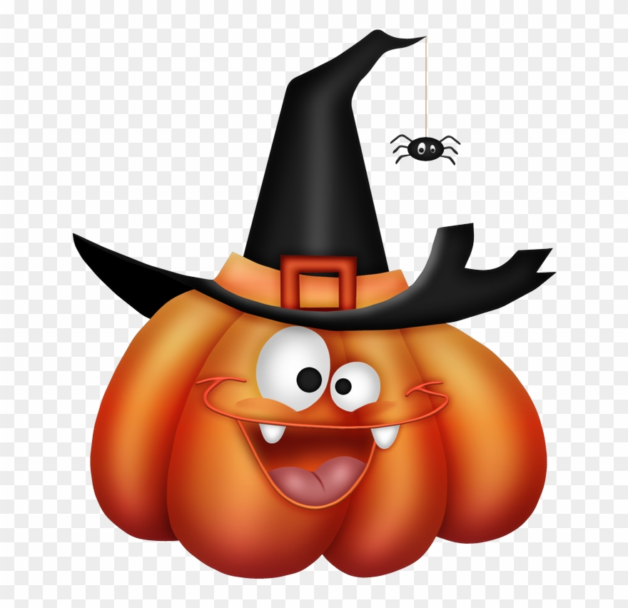 Clipart Pumpkin Shadow - Pumpkin Halloween Clip Art - Png Download