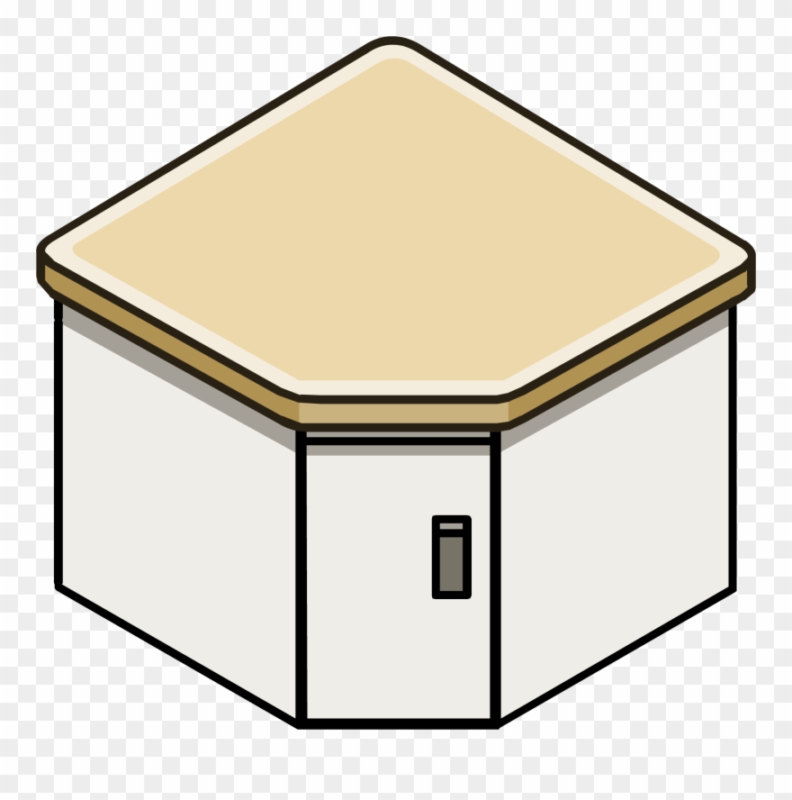 Granite Top Corner Cabinet Clipart