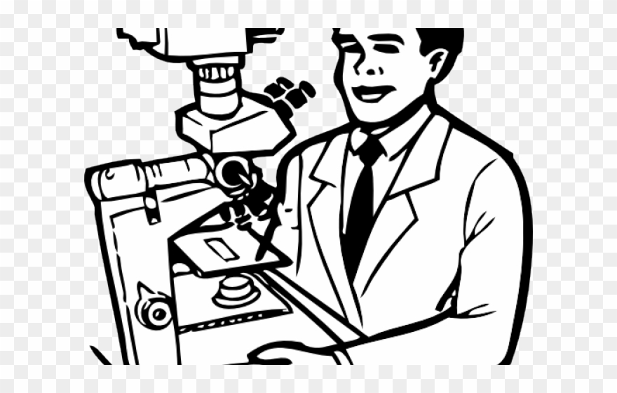 Molecules Clipart Scientific Tool - Scientist Clip Art - Png Download