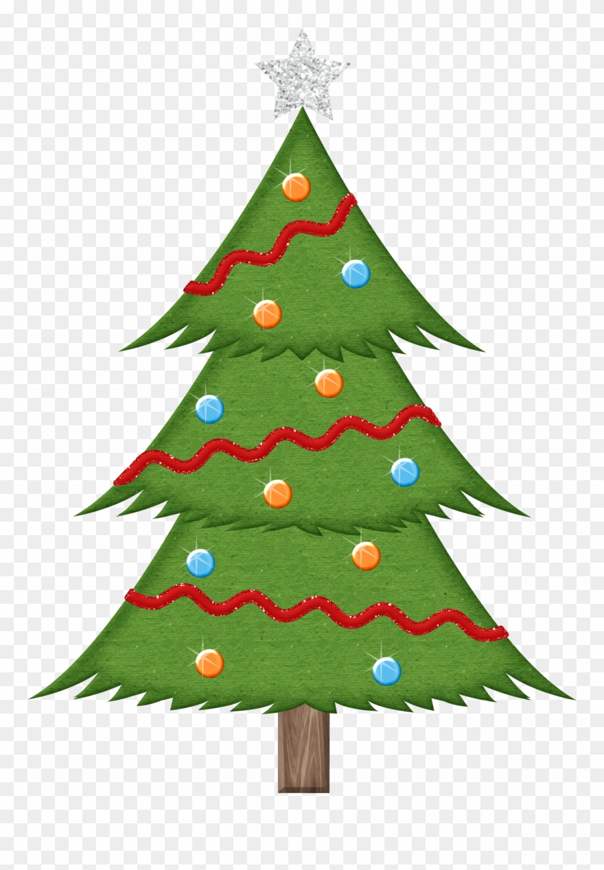 Photo By Martamota Minus Natal Pinterest Clip Art Photo - Christmas Tree Simple Design - Png Download