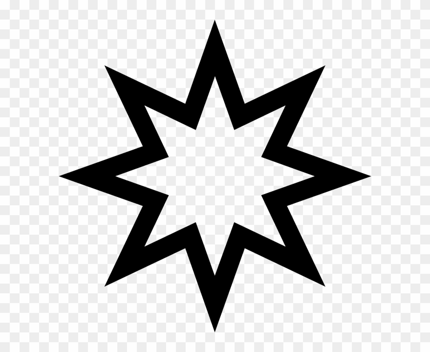 Outline Star Stars Christmas Space Outlines Public - Christmas Star Outline Png Clipart