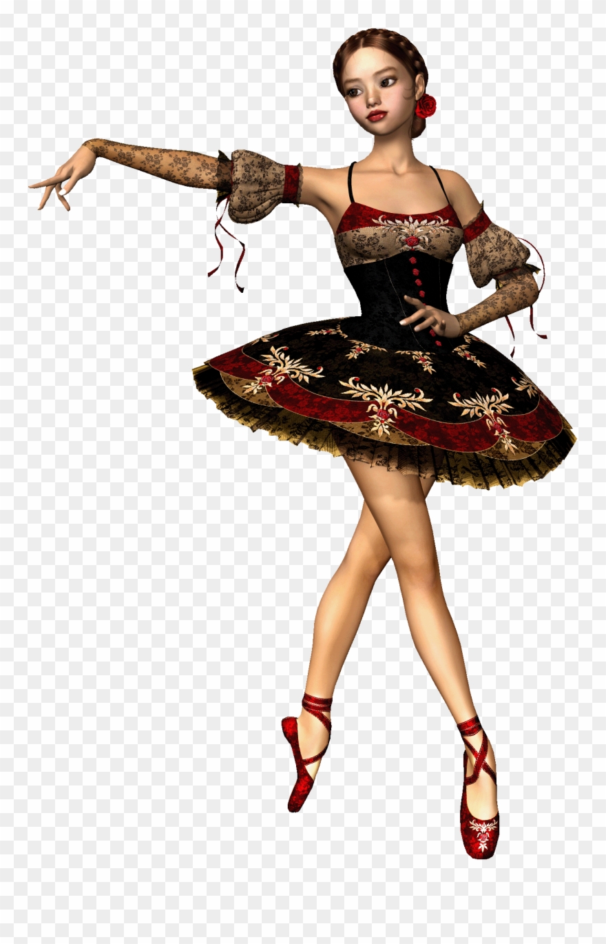 Ballerina Music Box Dancer Clipart
