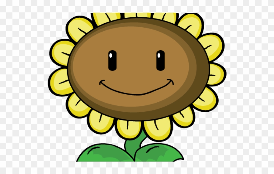 Plants Vs Zombies Clipart Cartoon - Plants Vs Zombies Sunflower - Png Download