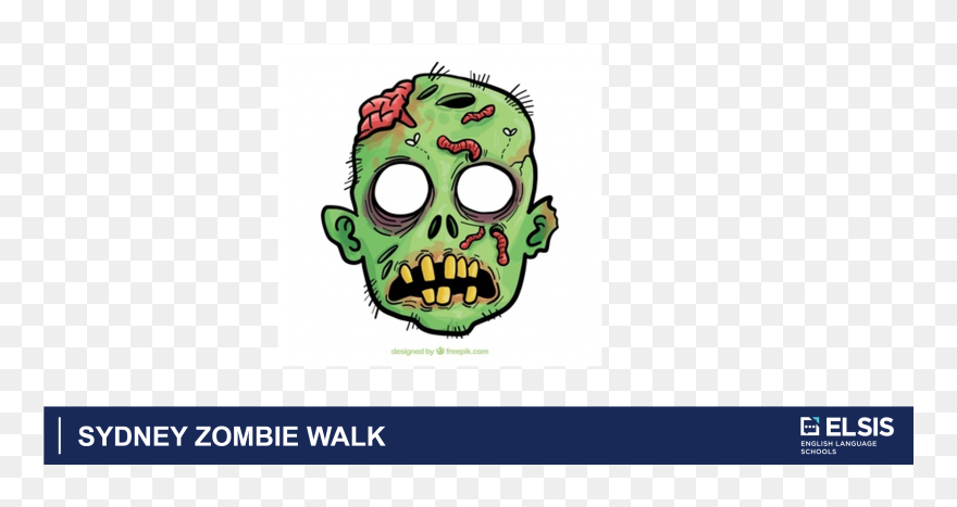 Sydney Zombie Walk English Language Schools Sydney - Skull Clipart