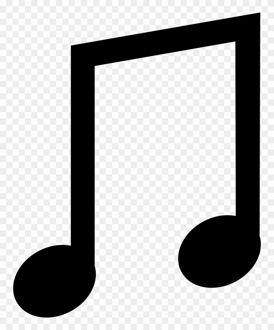 Png File - Simple Music Notes Clipart