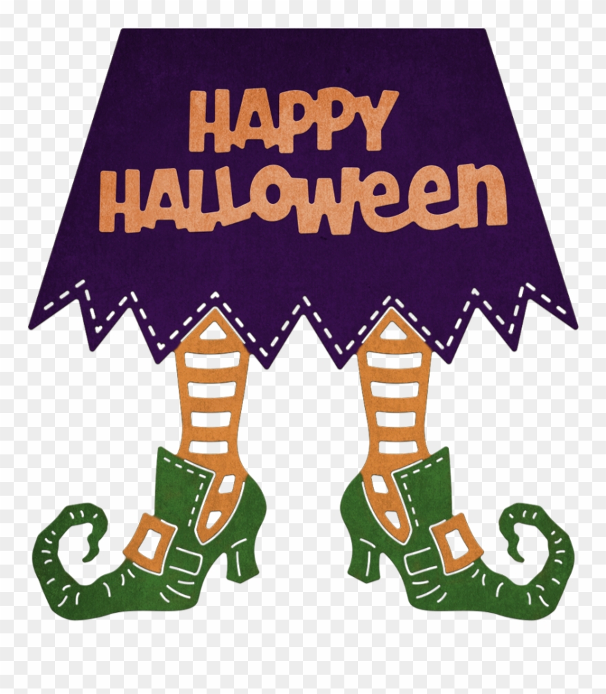 Cheery Lynn Designs - Cheery Lynn Designs B853 2 Piece Witch's Skirt Die Clipart