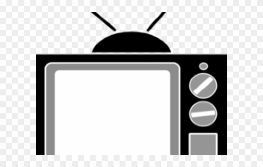 Vintage Tv Cliparts - Tv Vector - Png Download