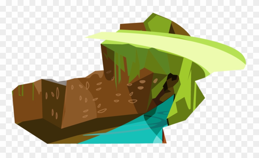 Mineral Pools Devil's Bridge Cave With Mineral Springs - Illustration Clipart